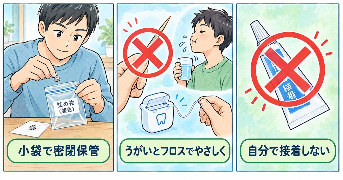 受診日までに実践したい応急処置と食事・歯みがきの注意点