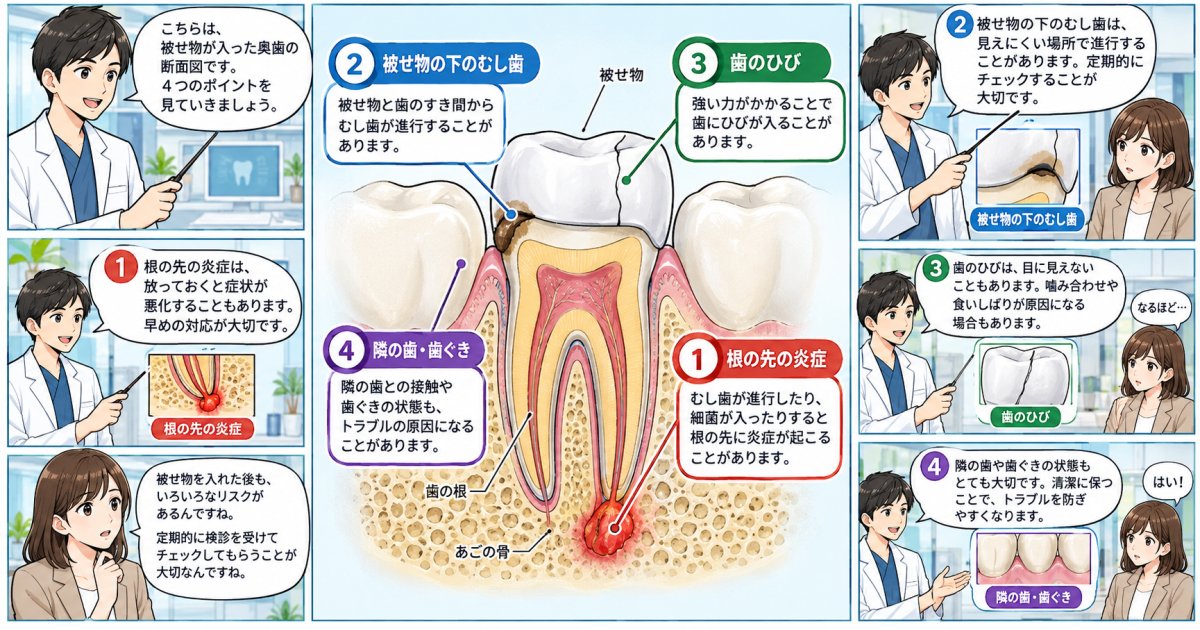 昔治療した歯が急に痛い原因は何ですか？